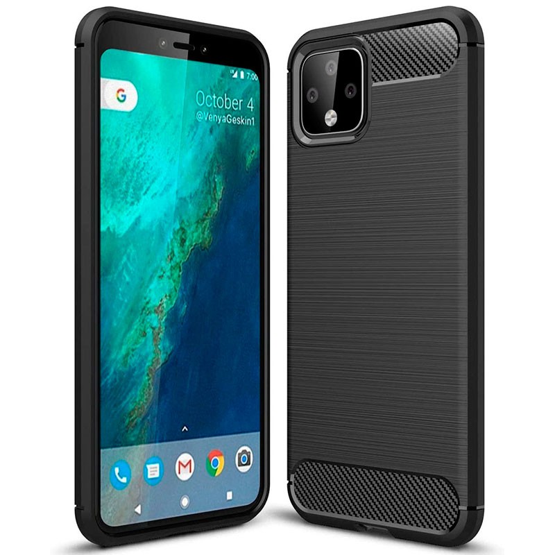 Capa de silicone Carbon Ultra para Google Pixel 4 - Item1