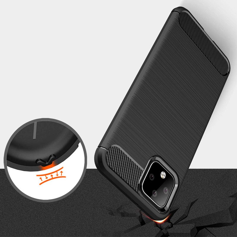 Capa de silicone Carbon Ultra para Google Pixel 4 - Item2