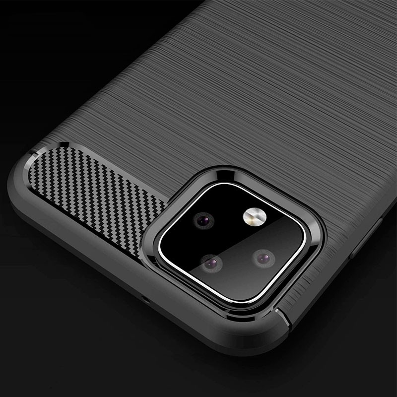 Capa de silicone Carbon Ultra para Google Pixel 4 - Item4