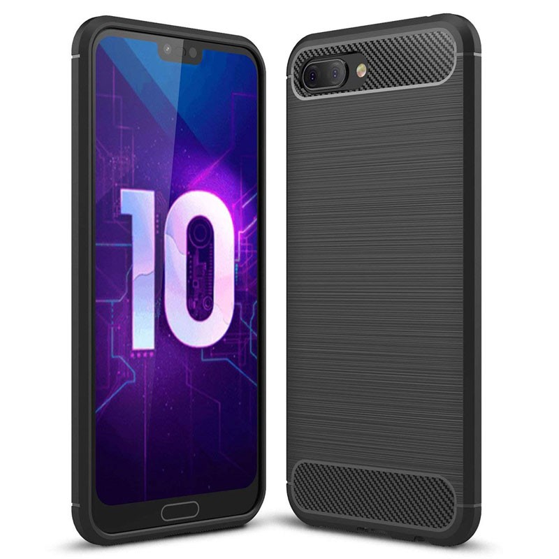 Funda de silicona Carbon Ultra para Huawei Honor 10