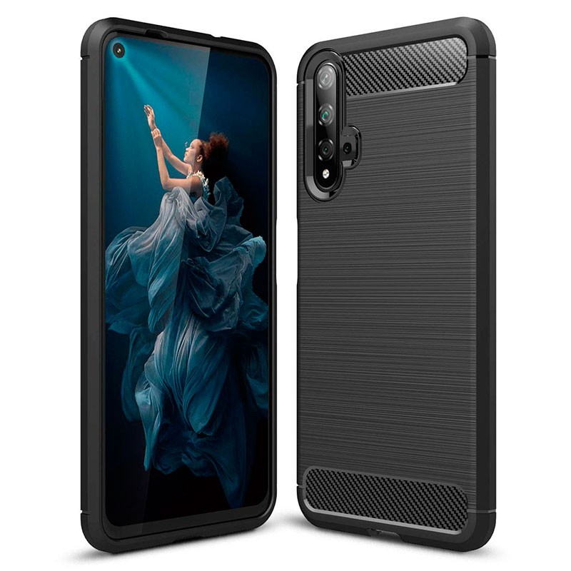 Funda de silicona Carbon Ultra para Huawei Honor 20 - Ítem