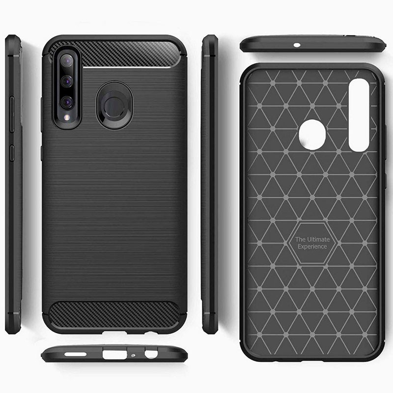 Coque en silicone Carbon Ultra pour Huawei Honor 20 Lite - Ítem5