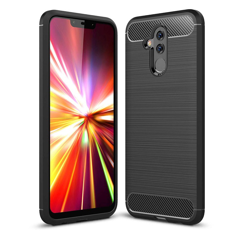 Funda de silicona Carbon Ultra para Huawei Mate 20 Lite