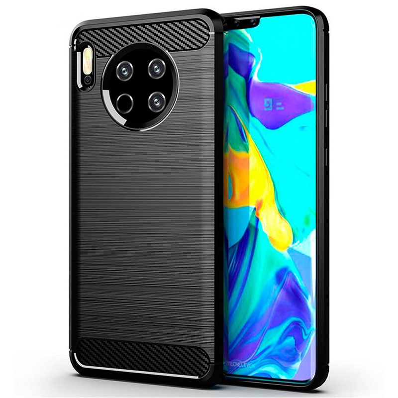 Capa de silicone Carbon Ultra para Huawei Mate 30