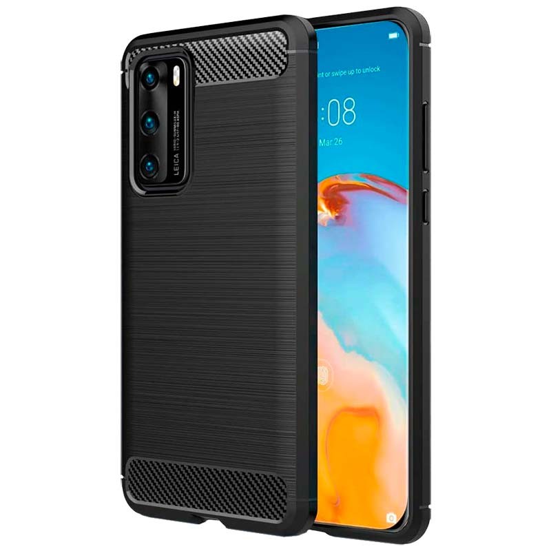 Coque en silicone Carbon Ultra pour Huawei P40 - Ítem