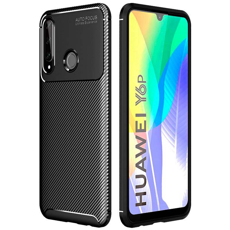 Capa de silicone Carbon Ultra para Huawei Y6p
