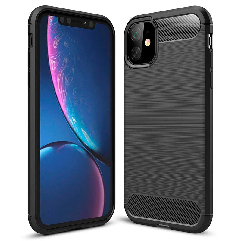 Coque en silicone Carbon Ultra pour iPhone 11 - Ítem