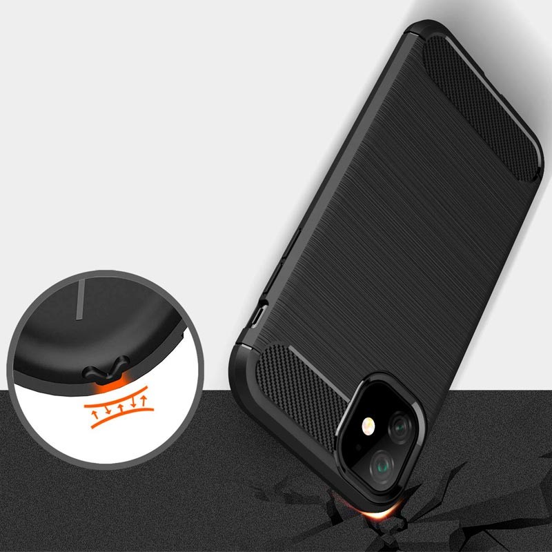 Funda de silicona Carbon Ultra para iPhone 11 - Ítem3
