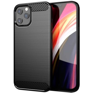 Capa de silicone Carbon Ultra para iPhone 12 / iPhone 12 Pro