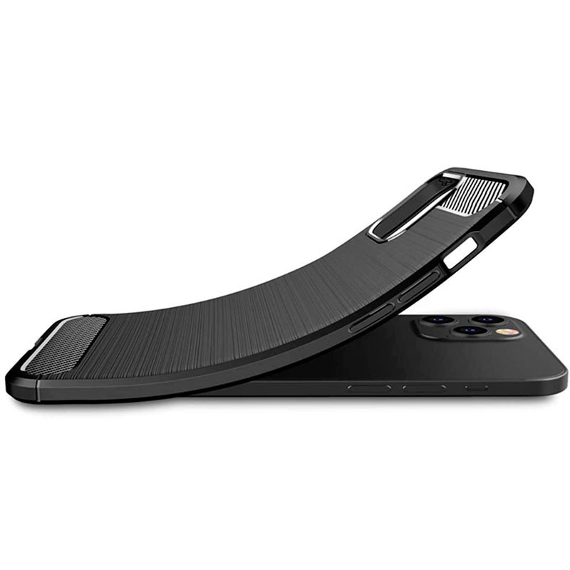 Capa de silicone Carbon Ultra para iPhone 12 / iPhone 12 Pro - Item4