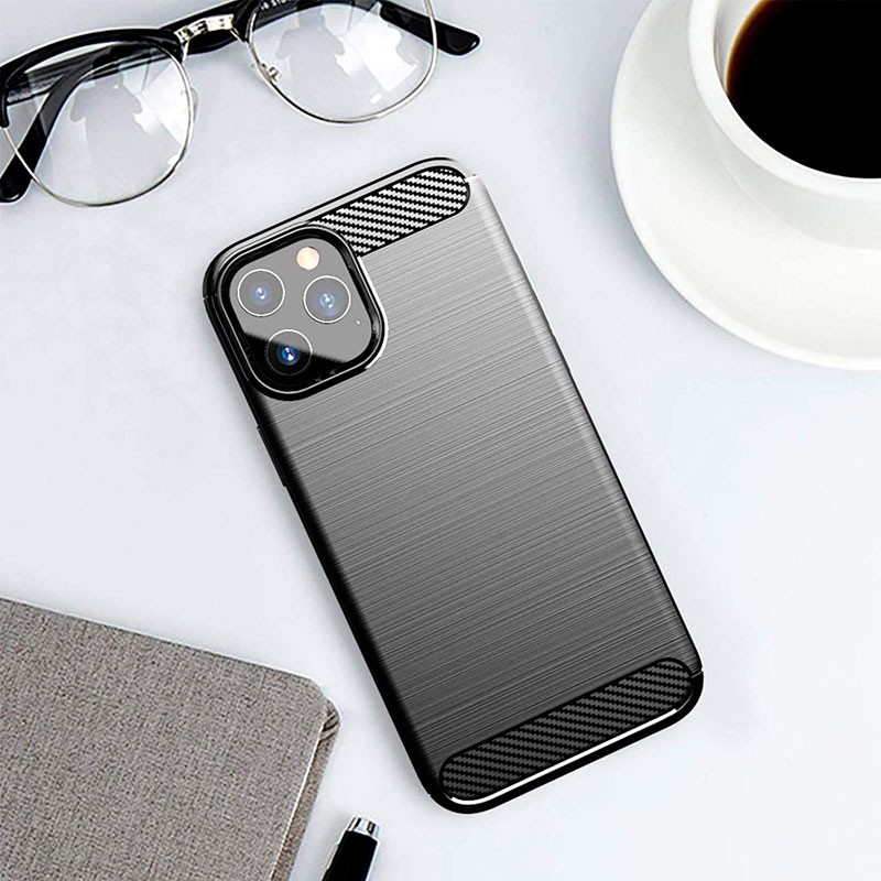 Funda de silicona Carbon Ultra para iPhone 12 Pro Max - Ítem6