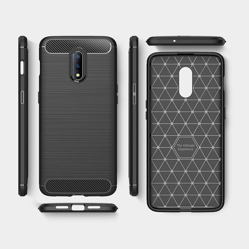 Capa de silicone Carbon Ultra para Oneplus 7 - Item7