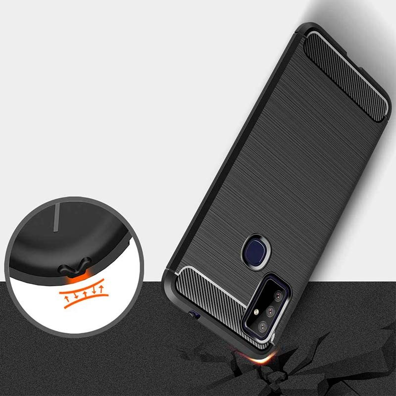 Capa de silicone Carbon Ultra para Oneplus Nord N100 - Item5