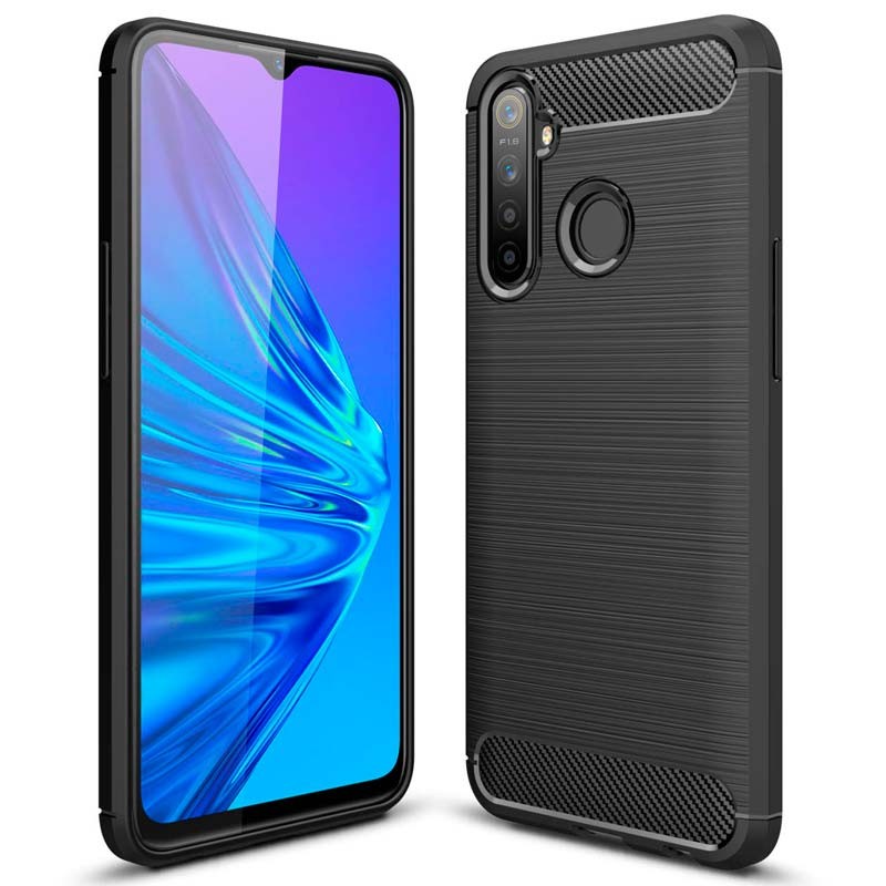 Funda de silicona Carbon Ultra para Realme 5
