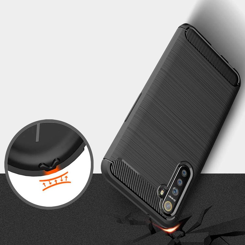 Coque en silicone Carbon Ultra pour Realme X2 - Ítem1