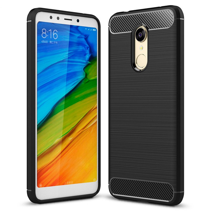 Capa de silicone Carbon Ultra para Xiaomi Redmi 5 Plus