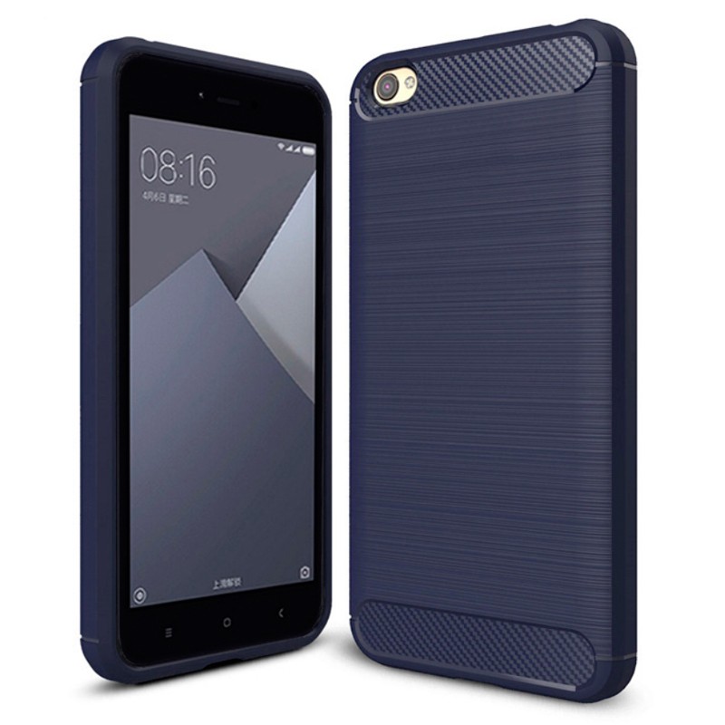 Capa de silicone Carbon Ultra para Xiaomi Redmi Note 5A