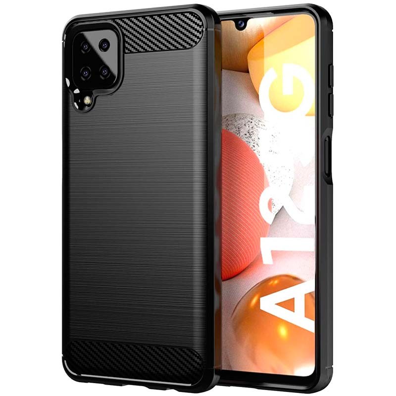 Funda de silicona Carbon Ultra para Samsung Galaxy A12 A125 - Ítem2