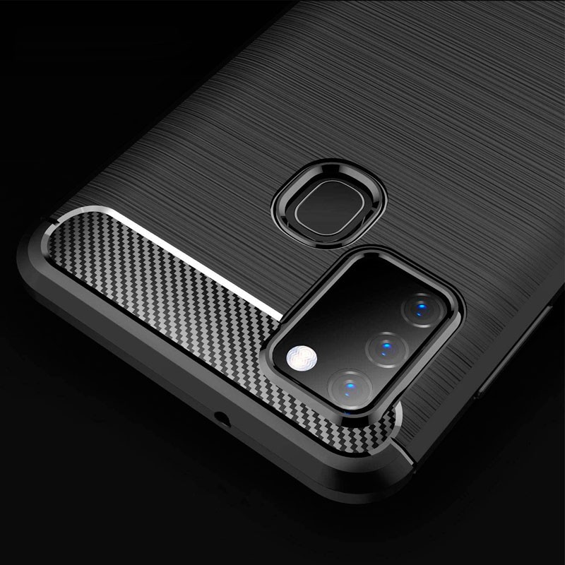 Funda de silicona Carbon Ultra para Samsung Galaxy A21s A217 - Ítem2