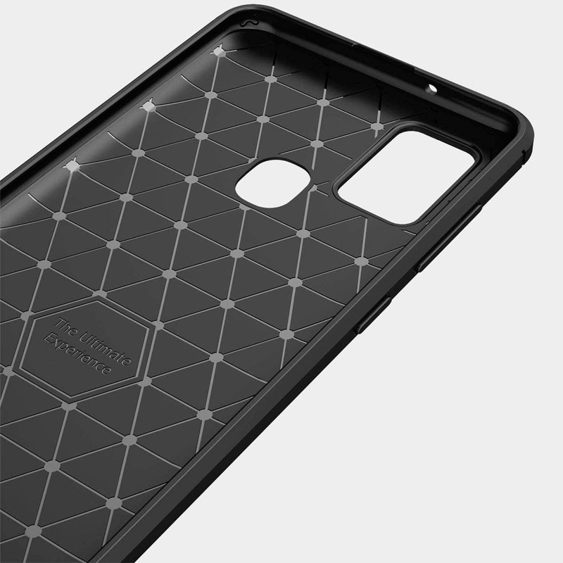 Funda de silicona Carbon Ultra para Samsung Galaxy A21s A217 - Ítem3