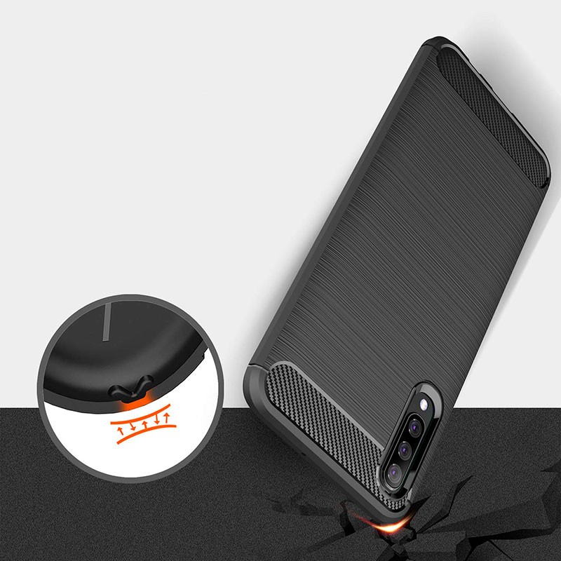 Capa de silicone Carbon Ultra para Samsung Galaxy A50 - Item4