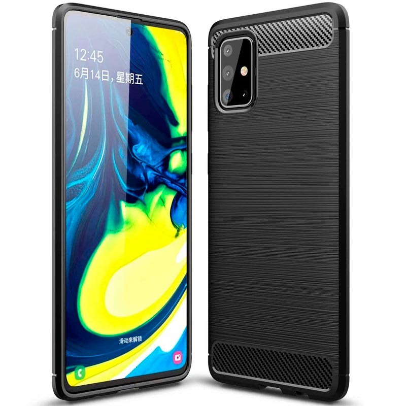 Capa de silicone Carbon Ultra para Samsung Galaxy A71 - Item