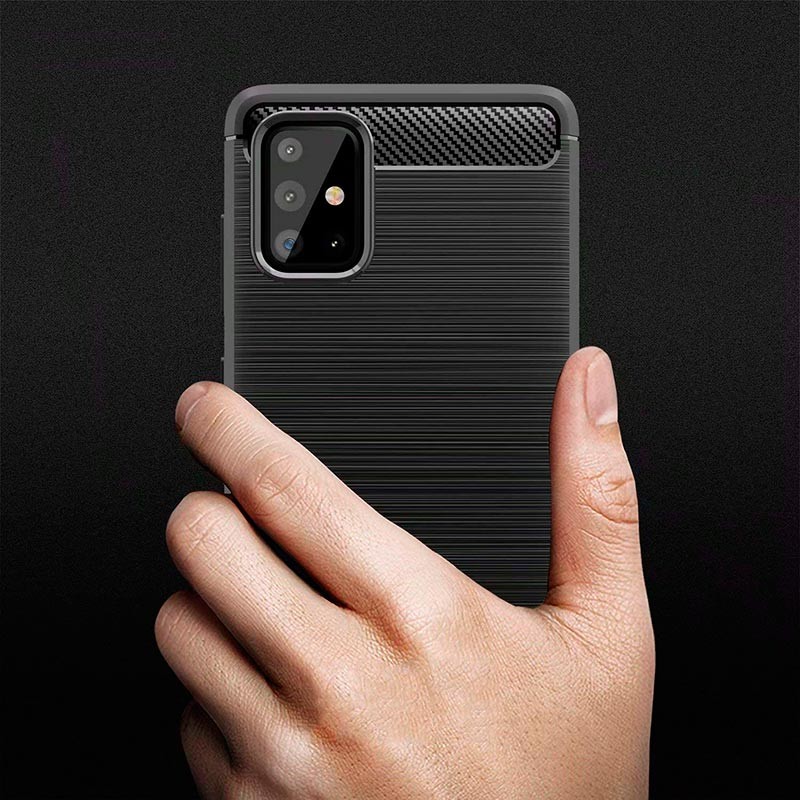 Capa de silicone Carbon Ultra para Samsung Galaxy A71 - Item6