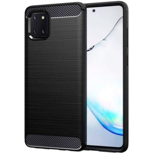 Funda de silicona Carbon Ultra para Samsung Galaxy Note 10 Lite