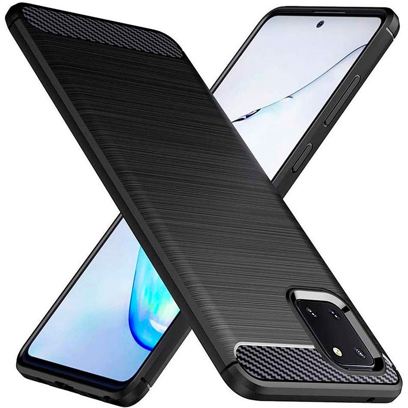 Funda de silicona Carbon Ultra para Samsung Galaxy Note 10 Lite - Ítem1