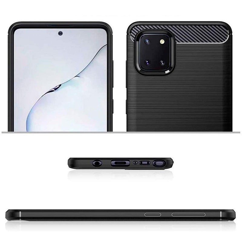 Funda de silicona Carbon Ultra para Samsung Galaxy Note 10 Lite - Ítem3
