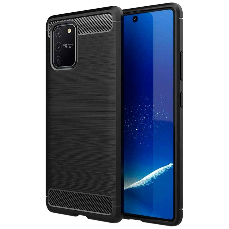 Coque en silicone Carbon Ultra pour Samsung Galaxy S10 Lite - Ítem