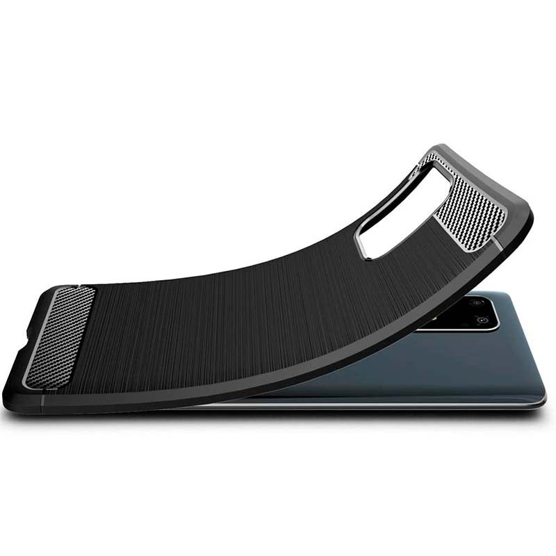 Coque en silicone Carbon Ultra pour Samsung Galaxy S10 Lite - Ítem4