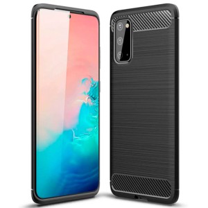 Funda de silicona Carbon Ultra para Samsung Galaxy S20