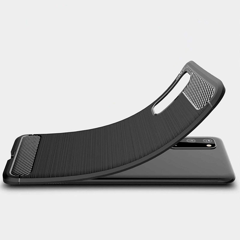 Coque en silicone Carbon Ultra pour Samsung Galaxy S20 - Ítem4