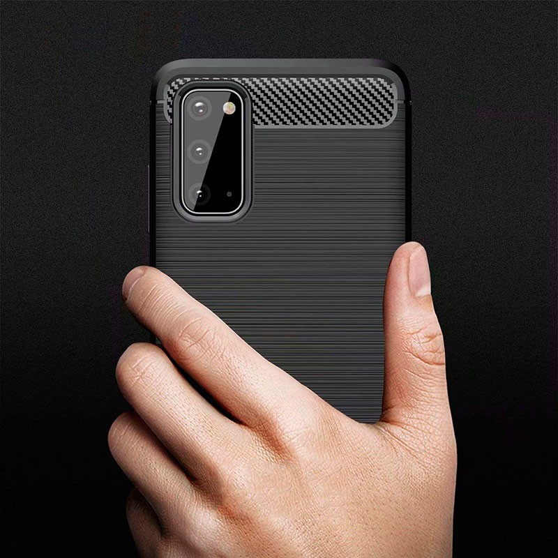 Coque en silicone Carbon Ultra pour Samsung Galaxy S20 - Ítem6