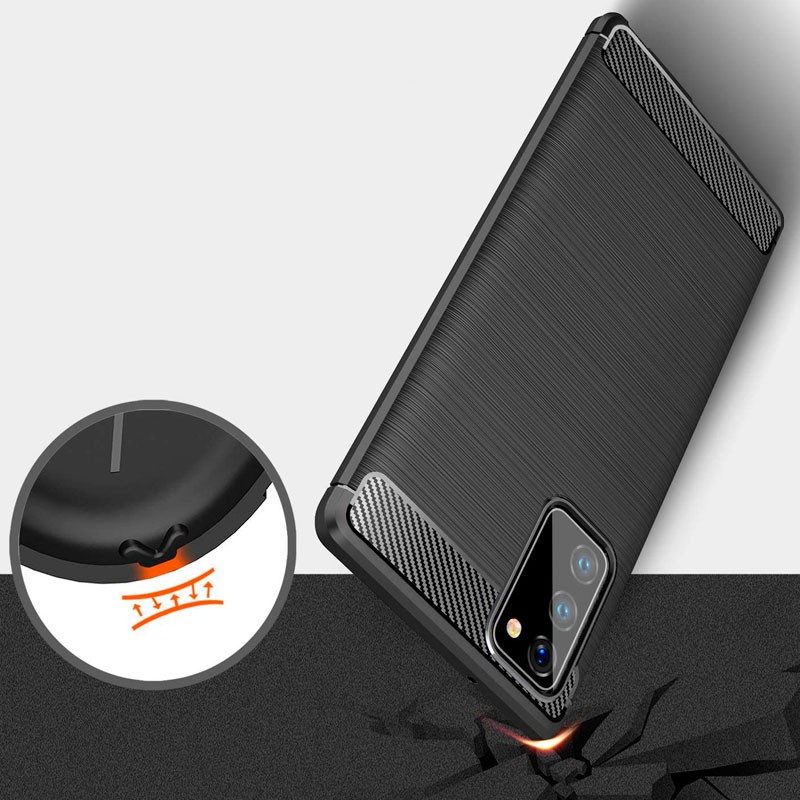 Coque en silicone Carbon Ultra pour Samsung Galaxy S20 FE / S20 FE 5G - Ítem3