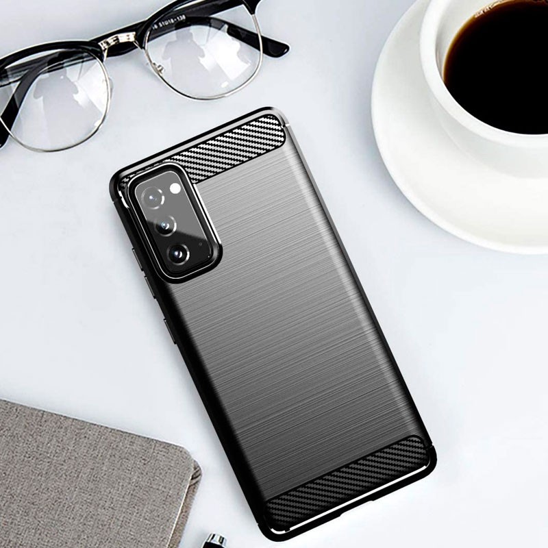 Coque en silicone Carbon Ultra pour Samsung Galaxy S20 FE / S20 FE 5G - Ítem7