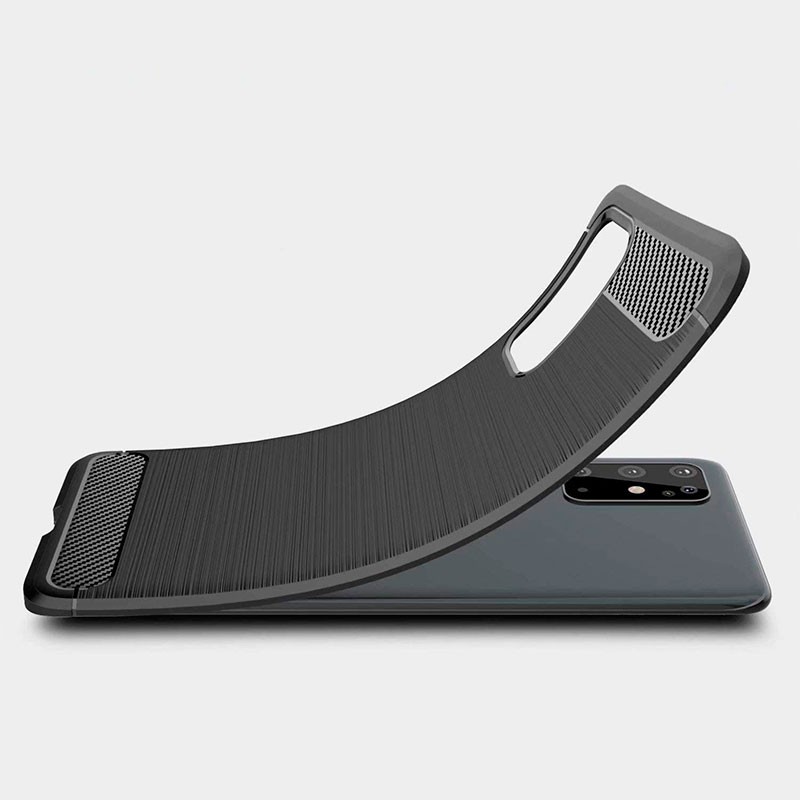 Capa de silicone Carbon Ultra para Samsung Galaxy S20+ - Item4