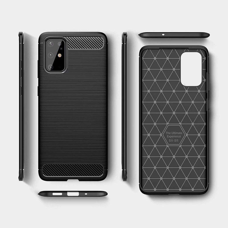 Funda de silicona Carbon Ultra para Samsung Galaxy S20+ - Ítem5