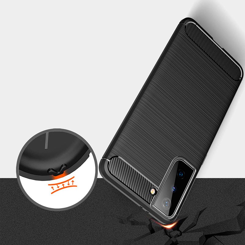 Funda de silicona Carbon Ultra para Samsung Galaxy S21+ - Ítem5