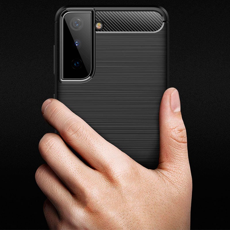 Funda de silicona Carbon Ultra para Samsung Galaxy S21+ - Ítem9
