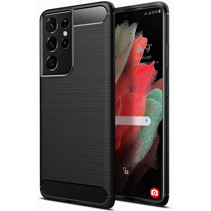Capa de silicone Carbon Ultra para Samsung Galaxy S21 Ultra - Item3