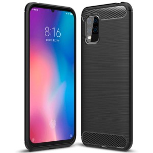 Coque en silicone Carbon Ultra pour Xiaomi Mi 10 Lite