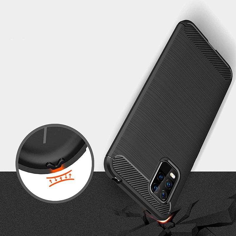 Funda de silicona Carbon Ultra para Xiaomi Mi 10 Lite - Ítem2