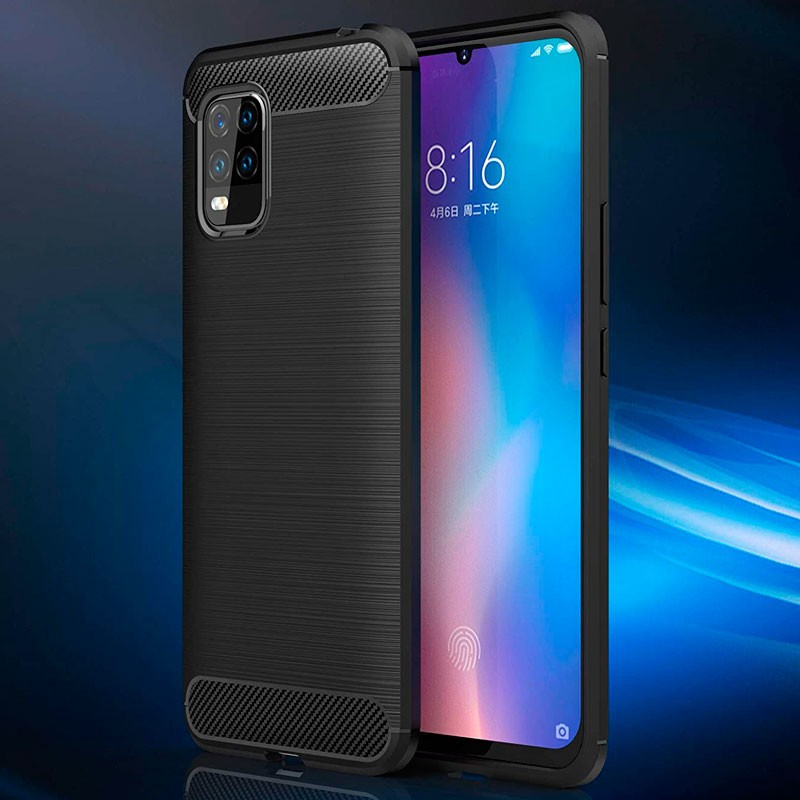 Funda de silicona Carbon Ultra para Xiaomi Mi 10 Lite - Ítem4