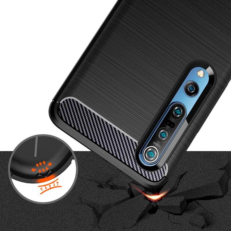 Coque en silicone Carbon Ultra pour Xiaomi Mi 10 Pro - Ítem2