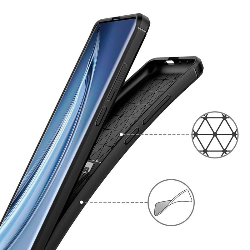 Capa de silicone Carbon Ultra para Xiaomi Mi 10 Pro - Item4