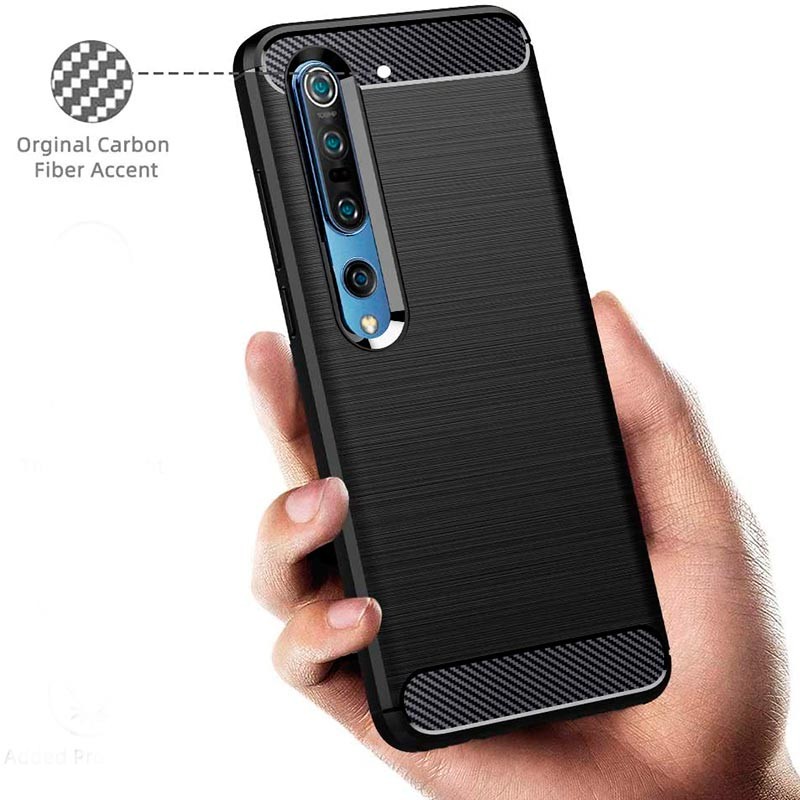 Coque en silicone Carbon Ultra pour Xiaomi Mi 10 Pro - Ítem5