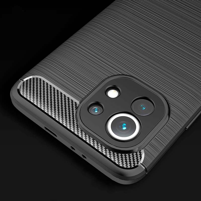 Coque en silicone Carbon Ultra pour Xiaomi Mi 11 - Ítem7