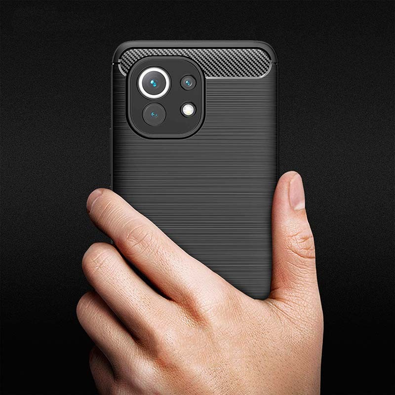 Coque en silicone Carbon Ultra pour Xiaomi Mi 11 - Ítem8